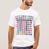 100 Stellen PU T-Shirt (Vorderseite)