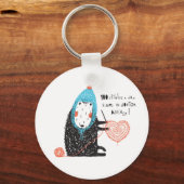 100 Stitches a day Key Chain Schlüsselanhänger (Vorderseite)