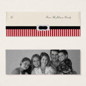 100 Strippenweihnachtsmarke Personalisiertes Foto (Vorne & Hinten)