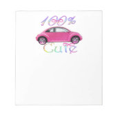 100 % Süsse Notepad Notizblock (Vorderseite)