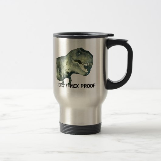 100% T-REX BEWEIS-KAFFEE-TASSE REISEBECHER (Rechts)