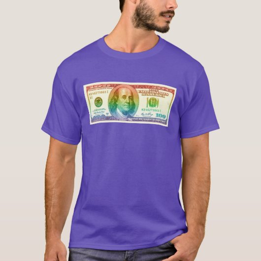 100 $ T-Shirt (Vorderseite)