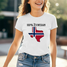 100 % T - Shirt aus Norwegen