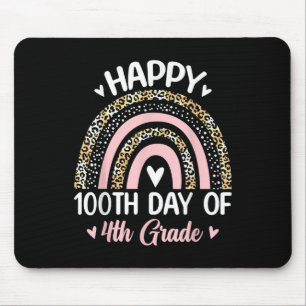 100. Tag der 4. Klasse Schule Regenbogen 100 Tage  Mousepad