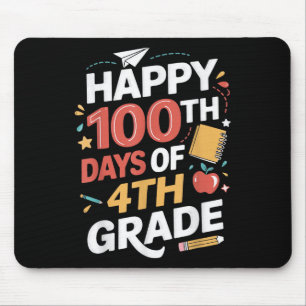 100. Tag der 4. Klasse Schüler Lehrer 100 Tage O Mousepad