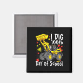 100. Tag der Grabungsschule für Schulgraben Da Magnet (Vorderseite/Rückseite)