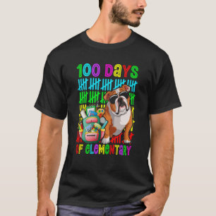 100. Tag der Grundschule Jungen Kinder Englischer  T-Shirt