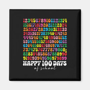 100. Tag der Schul-Lehrer-Kinder 100 Tage Mathe Nu Magnet