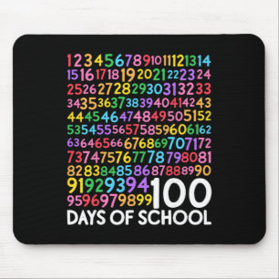 100. Tag der Schul-Lehrer-Kinder 100 Tage Mathe Nu Mousepad