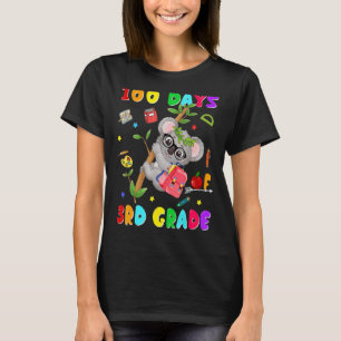 100. Tag der Schule 3. Klasse Koala Happy 100 Tage T-Shirt