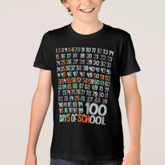 100. Tag der Schule Dinosaurier 100 Tage der Schul Tri-Blend Shirt