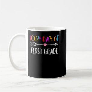 100. Tag der Schule Erster Klasse Lehrer - 100 Tag Kaffeetasse
