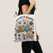 100. Tag der Schule Farbdesign – Tasche (Von Nahem)