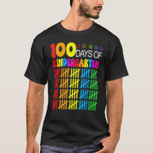 100. Tag der Schule Kindergarten-Lehrer 100 Tage T-Shirt