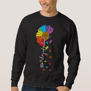100. Tag der Schule Lehrer-Autismus-Bewusstsein Va Sweatshirt
