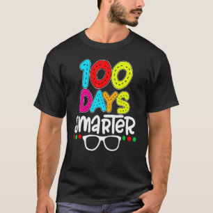 100. Tag der Schule Lehrer Kind Kind Glücklich 100 T-Shirt