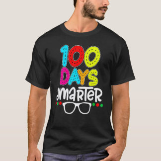 100. Tag der Schule Lehrer Kind Kind Glücklich 100 T-Shirt