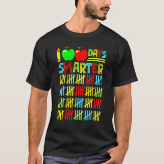 100. Tag der Schule Lehrer Kind Kind Glücklich 100 T-Shirt