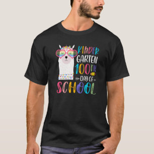 100. Tag der Schule Nr. Prob Llama 100 Tage von Ar T-Shirt