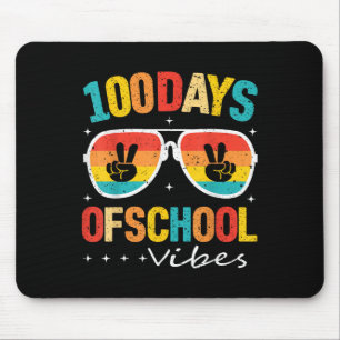 100. Tag der Schule Vibes glücklich 100 Tage der S Mousepad