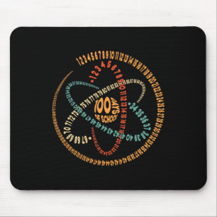 100. Tag der Schulwissenschaftslehrer 100 Tage Sch Mousepad