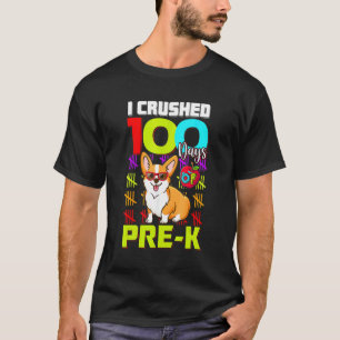 100. Tag der Vorschule Junge Kinder 100 Tage Schul T-Shirt