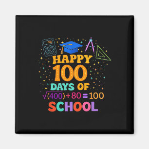 100. Tag des Schul-Lehrers 100 Tage Mathe-Formel Magnet