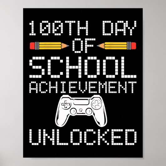 100. Tag des Schulerfolgs Unlocks Bo Poster (Vorne)