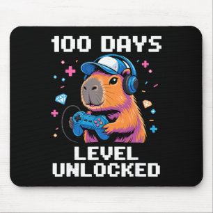 100. Tag des Schülerspieler 100 Tage Level freiges Mousepad