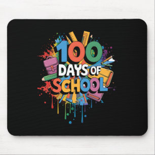 100. Tag Funny Outfit Lehrer & Amp; Student 100 D Mousepad