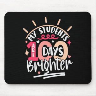100. Tag für Lehrer Meine Schüler sind 100 Tage Br Mousepad