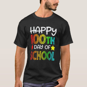 100. Tag Schüler Kinder Glückliche 100 Tage Schule T-Shirt
