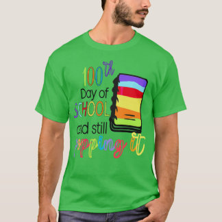 100 Tage 100 Schulzeit poppen es noch lustig Scho T-Shirt
