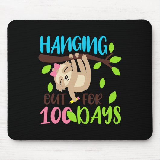 100 Tage 100 Tage Schulzeit Mousepad (Vorne)