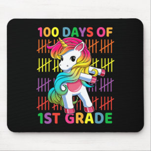 100 Tage 1. Klasse Einhorn, 100. Tag Mousepad