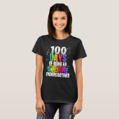 100 Tage als phantastischer Kindergärtner 100. T-Shirt (Vorne ganz)