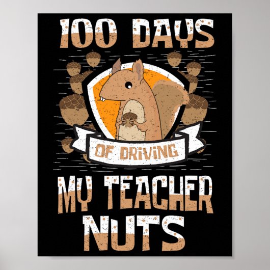 100 Tage, an denen ich mein Lehrer leiten kann, Nu Poster (Vorne)