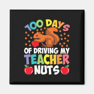 100 Tage, an denen ich meinen Lehrer mit Nüssen un Magnet