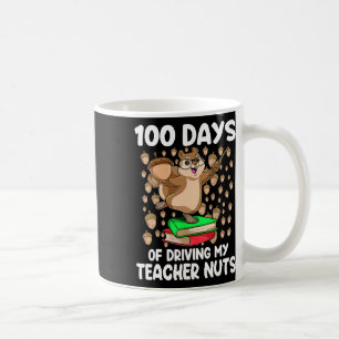 100 Tage, an denen mein Lehrer fährt, beginnen am  Kaffeetasse