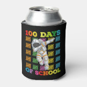 100 Tage Astronautenlehrer Dosenkühler (Kanne Vorderseite)