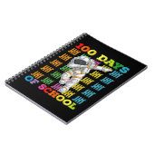 100 Tage Astronautenlehrer Notizblock (Linke Seite)