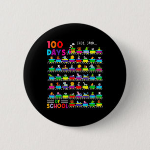 100 Tage Ausbildung mit Tieren Kinder 100 Tage Sch Button