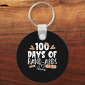 100 Tage Bandhilfsmittel - Schulschwester 100 Tage Schlüsselanhänger (Vorderseite)
