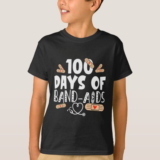 100 Tage Bandhilfsmittel - Schulschwester 100 Tage T-Shirt (Vorderseite)