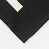 100 Tage Baseball Bat 100. Fleecedecke (Ecke)