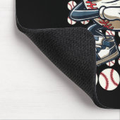 100 Tage Baseball Bat 100. Mousepad (Ecke)