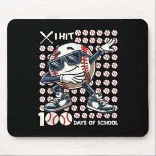 100 Tage Baseball Bat 100. Mousepad
