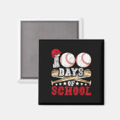 100 Tage Baseball Jungs Kinder Lehrer Magnet (Vorderseite/Rückseite)