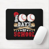 100 Tage Baseball Jungs Kinder Lehrer Mousepad (Mit Mouse)