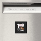 100 Tage Baseballlehrer an der Schule Magnet (In Situ (Geschirrspüler))
